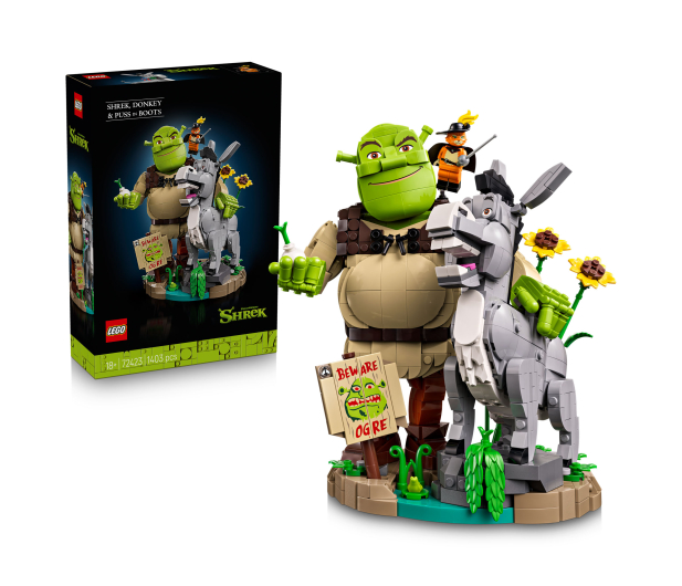 LEGO 72423 Shrek, Osioł i Kot w butach - 1547409 - zdjęcie 2